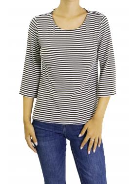 maglia a righe con manica 3/4